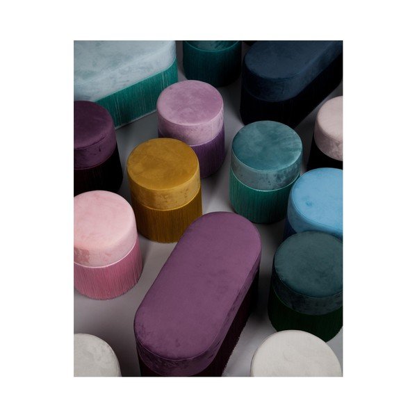 Pufas su aksominiu užvalkalu "Velvet Atelier-image-2