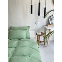 Žalios spalvos iš muslino viengulė patalynė 135x200 cm Plain Muslin – Butter Kings