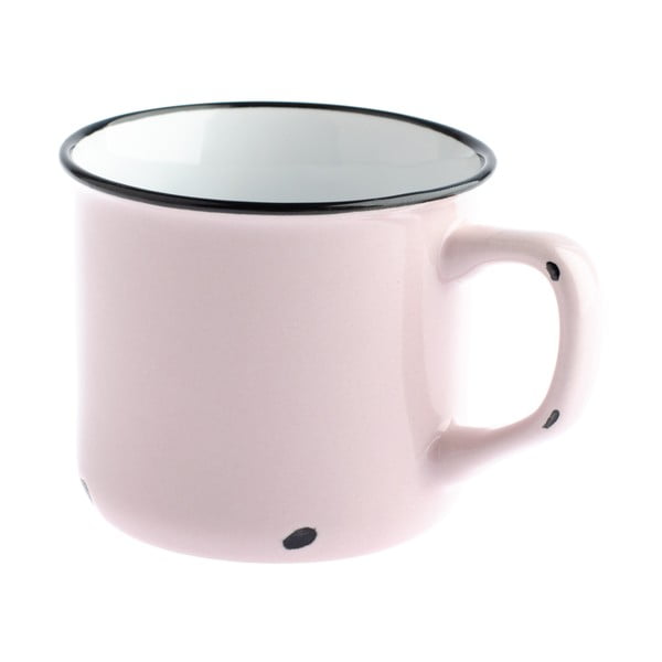 Šviesiai rožinis keraminis puodelis "Dakls Story Time Over Tea", 230 ml