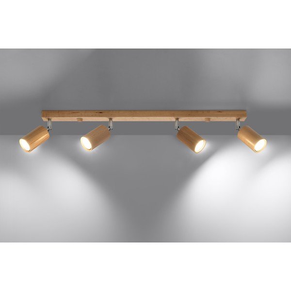 Natūralios spalvos taškinis šviestuvas ø 6 cm Ludwik – Sollux-image-1