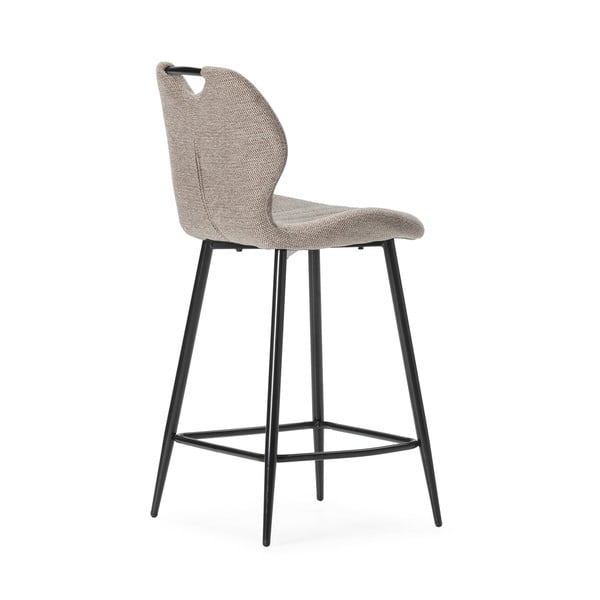 Baro taburėtės šviesiai rudos spalvos 2 vnt. (sėdynės aukštis 65 cm) Muli – Marckeric-image-4