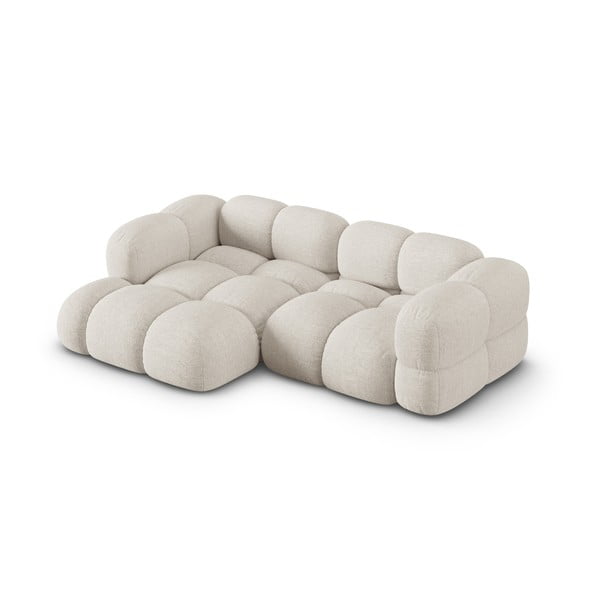 Smėlio spalvos kampinė sofa (su kairiuoju kampu/su gultu) Loretto – Cosmopolitan Design-image-3