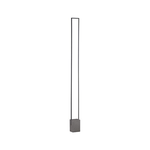 Juodos spalvos pastatomas šviestuvas LED (aukštis 161 cm) Lithos – Nova Luce