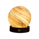 Rudos spalvos/tamsios natūralios spalvos šviečianti dekoracija USB ø 8 cm Polar Cloud – Gingko