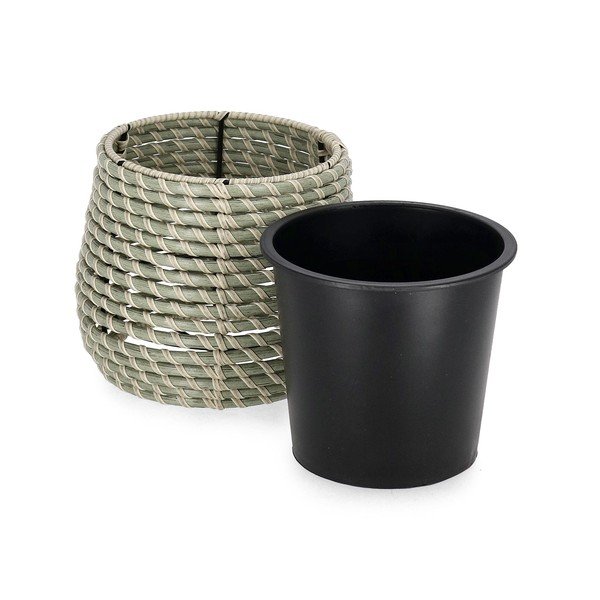 Iš plastiko/iš dirbtinio rotango vazonai 3 vnt. ø 45 cm Thanh – Bizzotto-image-2