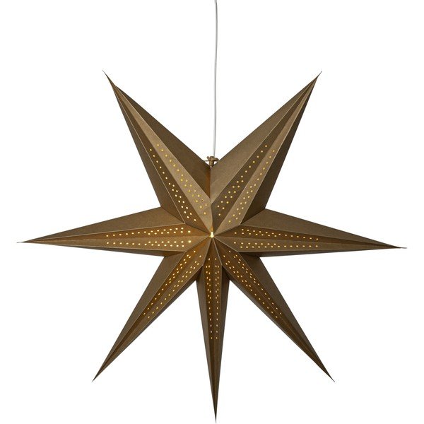 Aukso spalvos kalėdinė šviečianti dekoracija ø 60 cm Point - Star Trading-image-2