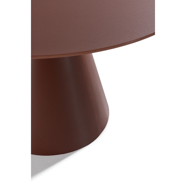 Apvalios formos valgomojo stalas su stikliniu stalviršiu ø 120 cm Vida – MOME-image-4