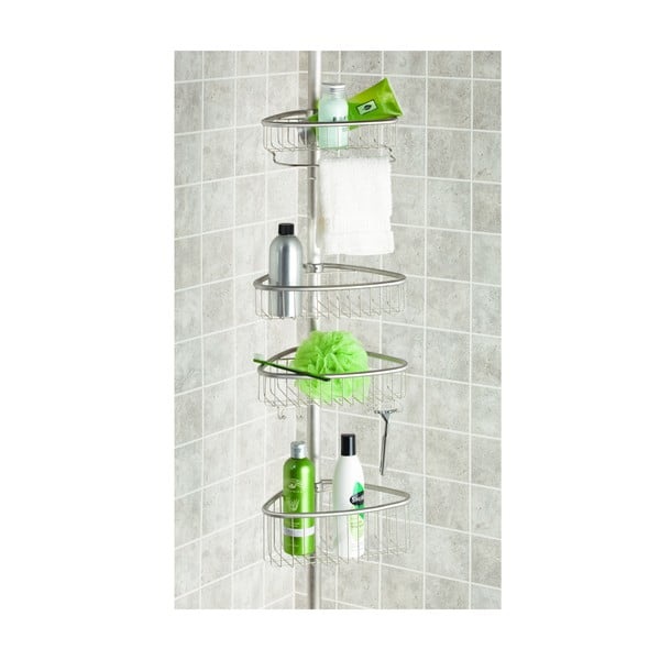 Reguliuojamas nerūdijančio plieno vonios kambario stovas "iDesign Forma-image-4