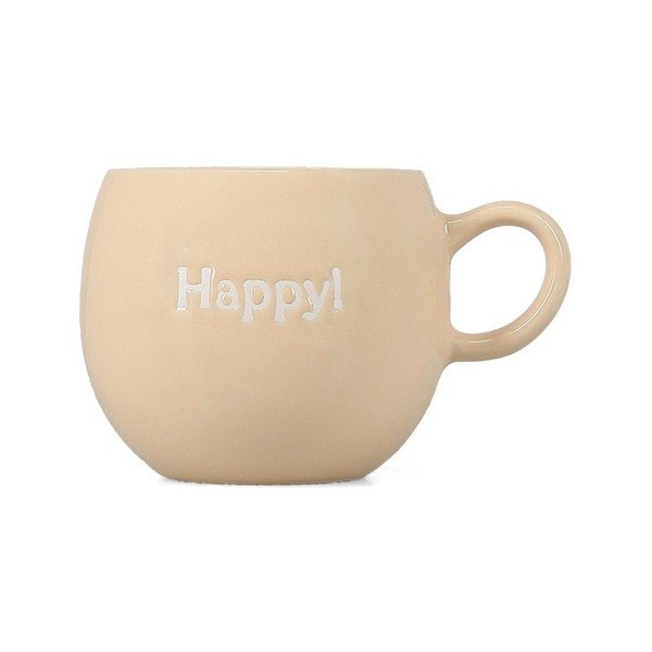 Smėlio spalvos iš molio puodelis 420 ml Muggies – Salt&Pepper