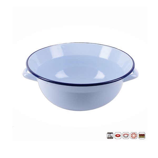 Mėlynas emaliuotas indas "Orion Sky", ø 34 cm-image-1