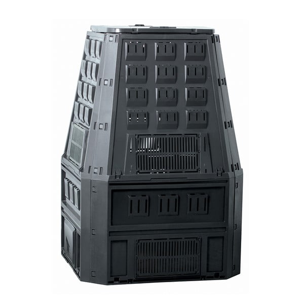 Komposto dėžė juodos spalvos 850 l Evogreen – Prosperplast