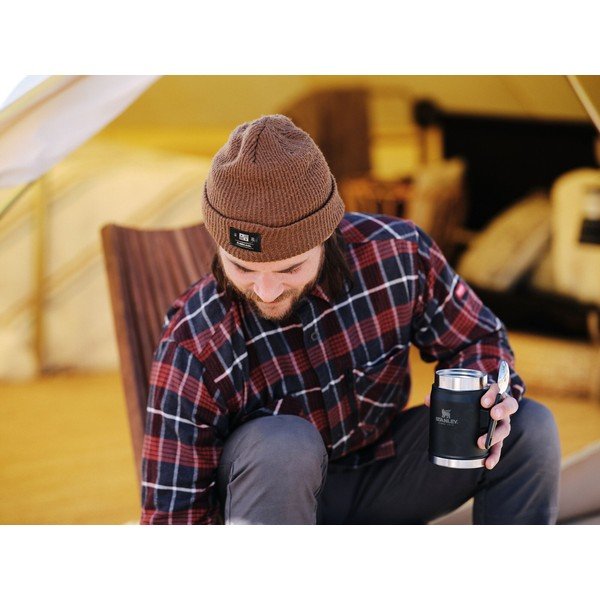 Juodos spalvos iš nerūdijančio plieno maistui termosas 400 ml Legendary Classic Black – Stanley-image-3