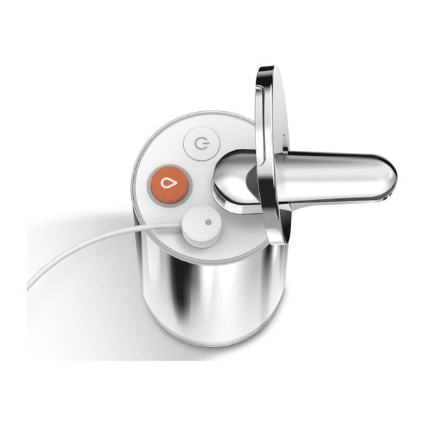 Automatinis muilo dozatorius iš plieno, sidabrinės spalvos, 266 ml - simplehuman-image-2