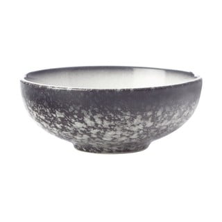 Baltos ir juodos spalvos keramikinis dubuo Maxwell & Williams Caviar, ø 11 cm