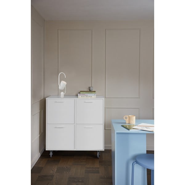 Balta žema komoda 89x82 cm Keep by Hammel - Hammel Furniture-image-1