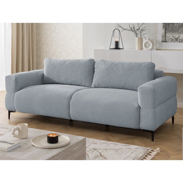 Pilkai mėlynos spalvos sofa 217 cm Helio – Ropez-image-1