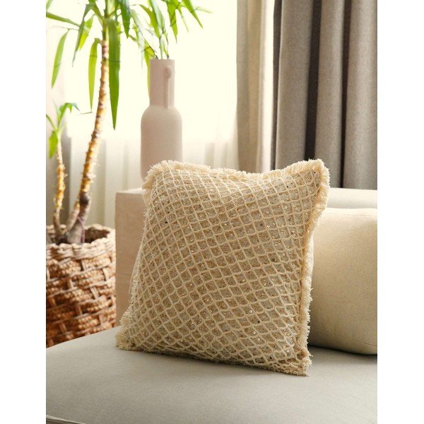 Dekoratyvinis pagalvės užvalkalas 43x43 cm Net – Mioli Decor-image-1