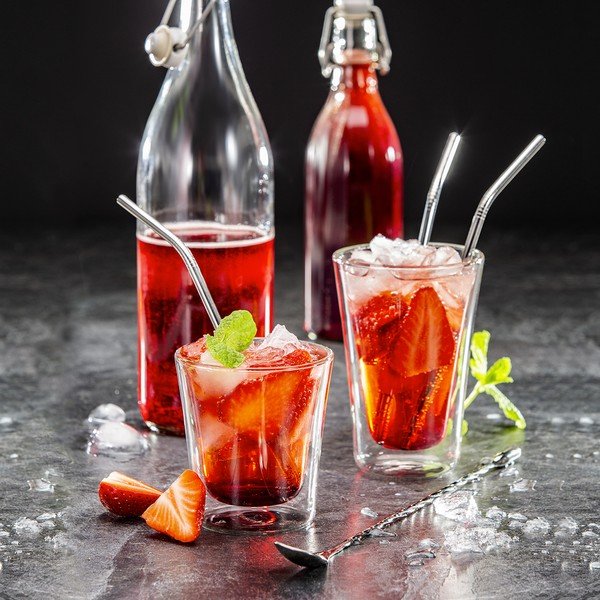 Dvigubų sienelių stiklinės, 2 rinkiniai po 0,25 l myDrink - Tescoma-image-1