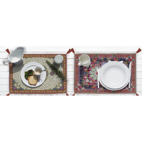 2 dekoracijų rinkinys Madre Selva Mandalas, 45 x 30 cm-image-1