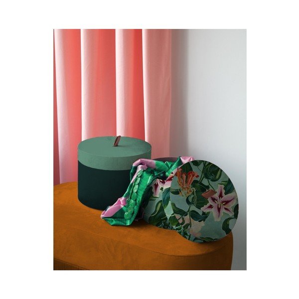 2 velveto dėžučių rinkinys Velvet Atelier gėlės-image-1