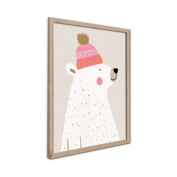 Vaikiškas paveikslas 30x40 cm White Bear – Styler-image-4
