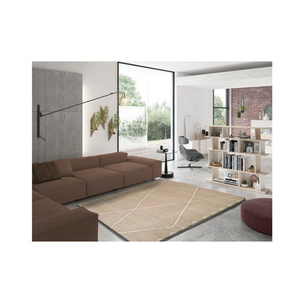 Smėlio spalvos kilimas Universal Tanum Duro, 80 x 150 cm-image-1