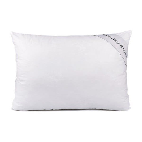 Baltos medvilninės pagalvės su užpildu "Nelsy", 50 x 70 cm