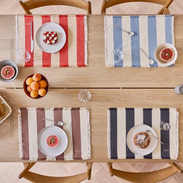 Iš organiškos medvilnės padėkliukai 2 vnt. 36x48 cm Toppu – OYOY Living Design-image-1