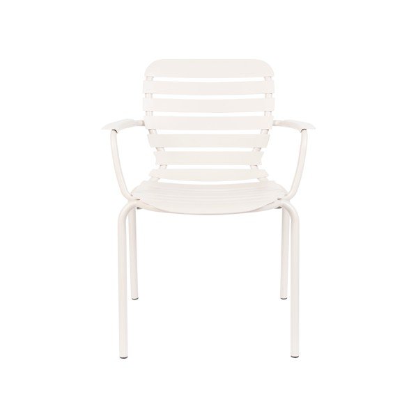 Metalinės sodo kėdės baltos spalvos 2 vnt. Vondel – Zuiver