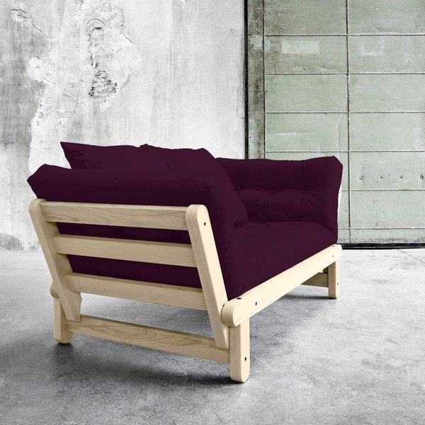 Kintama sofa "Karup Beat Natural/Purple Plum-image-1