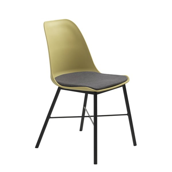 Geltonos spalvos valgomojo kėdė Unique Furniture Whistler