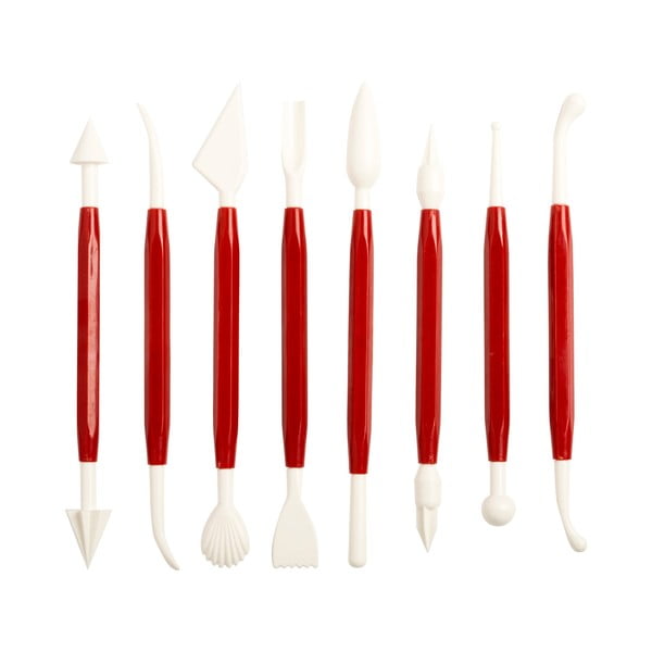 Iš plastiko pyrago dekoravimo rinkinys 8 vnt. Sugar Sculpting – Mason Cash