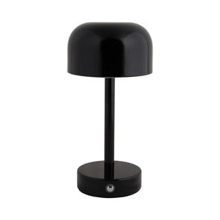 Stalinis šviestuvas juodos spalvos LED (aukštis 24,5 cm) su metaliniu gaubtu James – Leitmotiv