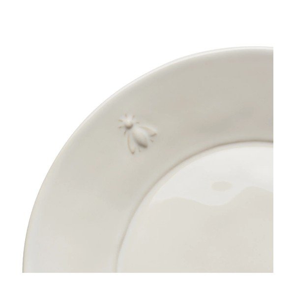 Kreminės spalvos iš akmens masės lėkštė ø 27 cm Abeille – La Rochére-image-4