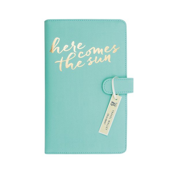 Šviesiai žalia kelioninė piniginė Busy B Nauja mada