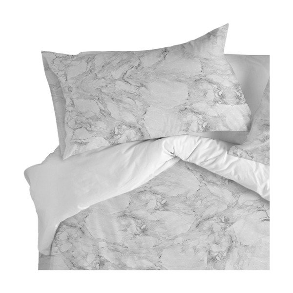 2 medvilninių užvalkalų rinkinys "Blanc Essence Marble", 50 x 75 cm-image-1
