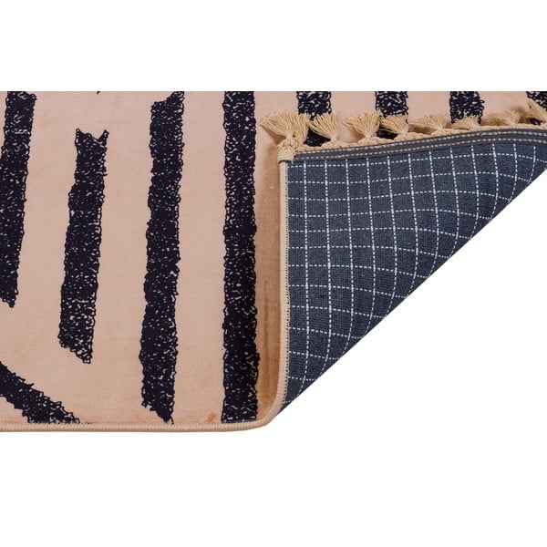 Smėlio spalvos plaunamas kilimas 150x80 cm - Vitaus-image-2