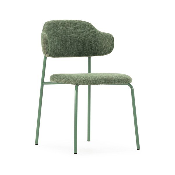 Žalios spalvos valgomojo kėdės 4 vnt. Adriel – Marckeric