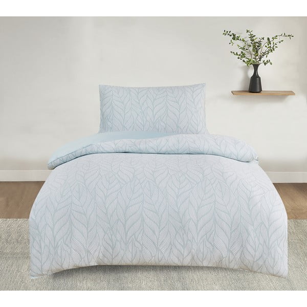 Iš žakardo viengulė patalynė žalios spalvos 140x200 cm Florida – My House