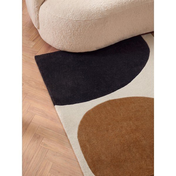 Konjako rudos spalvos iš vilnos kilimas 120x170 cm Ruvia – Villeroy&Boch-image-4