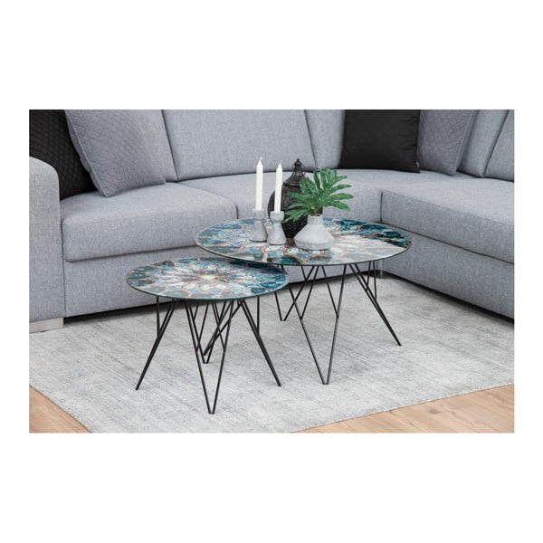 "Actona Sun" sulankstomas stalas su mozaika-image-4