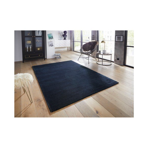 Tamsiai mėlynas kilimas Elle Decor Glow Loos, 160 x 230 cm-image-2