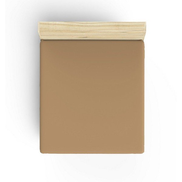 Iš medvilnės paklodė rudos spalvos su guma 140x200 cm – Mijolnir