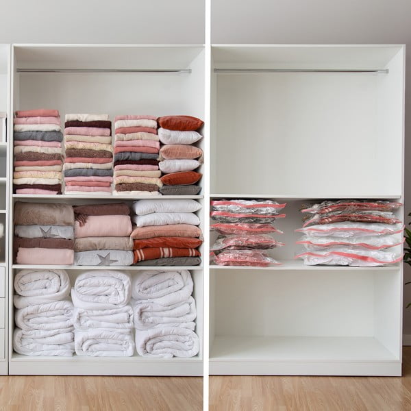 Vakuuminiai drabužių krepšiai 10 vnt. Premium Valve L – Compactor-image-1