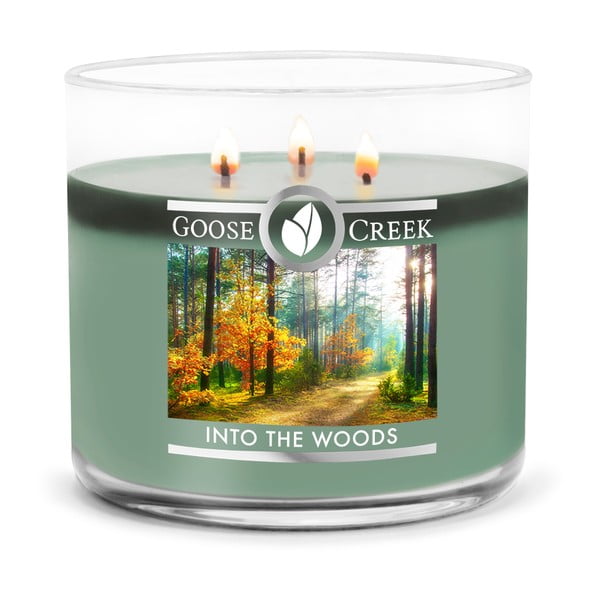 "Goose Creek Into the Woods" kvapioji žvakė, deganti 35 valandas