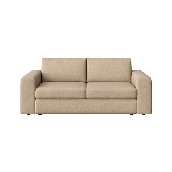 Šviesiai rudos spalvos iš velveto sofa 218 cm Baga – Rodier