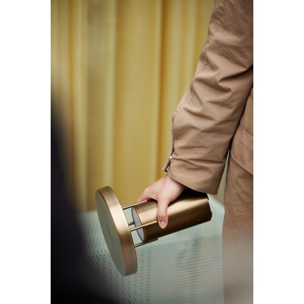 Stalinis šviestuvas bronzinės spalvos LED su pritemdymo funkcija (aukštis 20 cm) BringMe – Hübsch-image-3