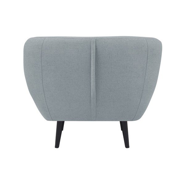 Šviesiai mėlynas fotelis su rudomis kojomis Mazzini Sofas Piemont-image-1