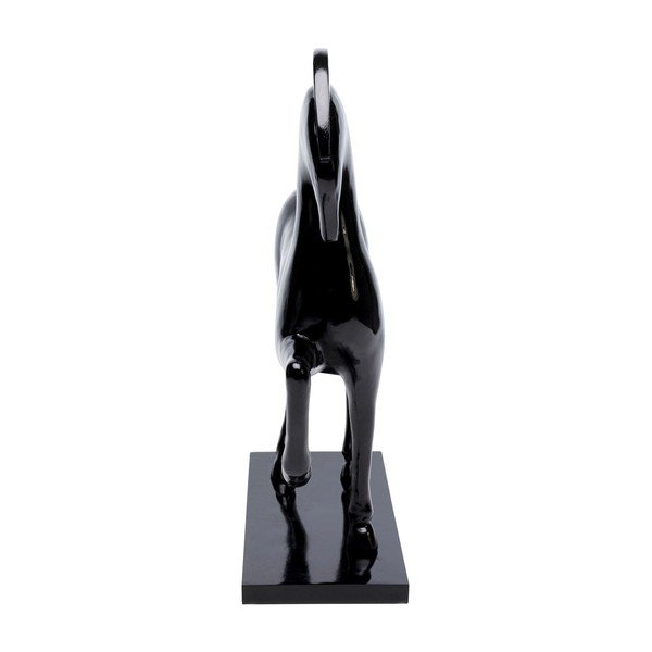 Juodojo arklio statula Kare dizainas Proud Horse-image-3