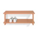 Rausvos spalvos iš metalo pakabinama spintelė batams 71x26x34 cm Marco – Spinder Design
